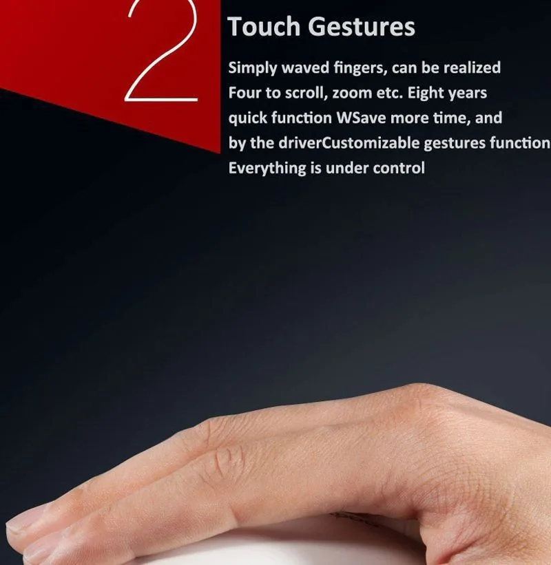 Rapoo touch mouse (4)