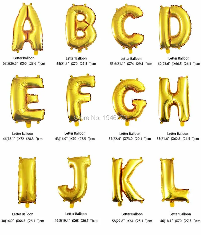 DH_30inch letter balloons -gold -1