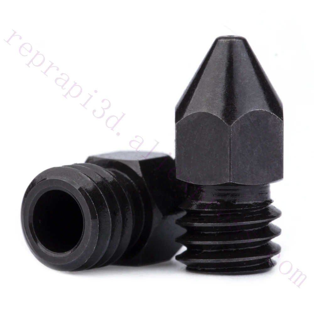 2pcs High Temperature Hardened tool Steel Nozzle 0.4mm for Zortrax M200 M300 Afinia H479 H480 Tier Up Plus 2 3D Printer | Компьютеры и