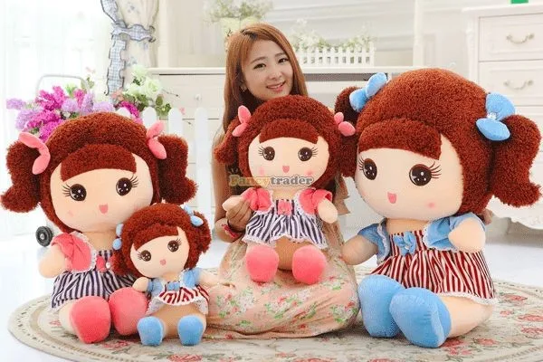 Fancytrader 35'' 90cm Lovely Soft Stuffed JUMBO Plush Princess Doll, 2 Colors, Free Shipping FT50420 (6)