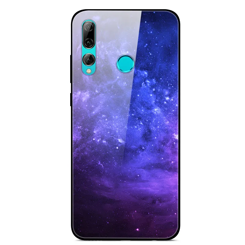 12 Honor 20 lite чехол HRY-LX1T крышка 6,2" закаленное Стекло жесткий планета задняя крышка чехол для телефона для huawei Honor 20 Lite мягкий TPU бампер - Цвет: 12