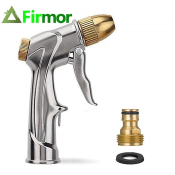 

FIRMOR High Pressure Power Water Gun 4 Watering Patterns Garden Water Hose Nozzle Spray Watering Spray Sprinkler Cleaning Tool