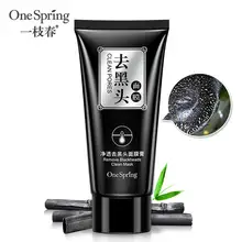 Одна Весенняя черная головка удаляет крем-маска термоусадочные поры кожи глубокая Очищающая маска для носа t zone Уход Инструменты