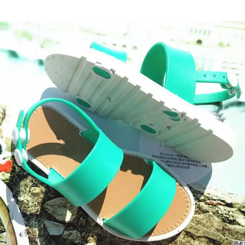 New Summer Children Sandals for Girls Princess Shoes Kids Beach Sandals EUR25-30 Baby Toddler Shoes SUW0244