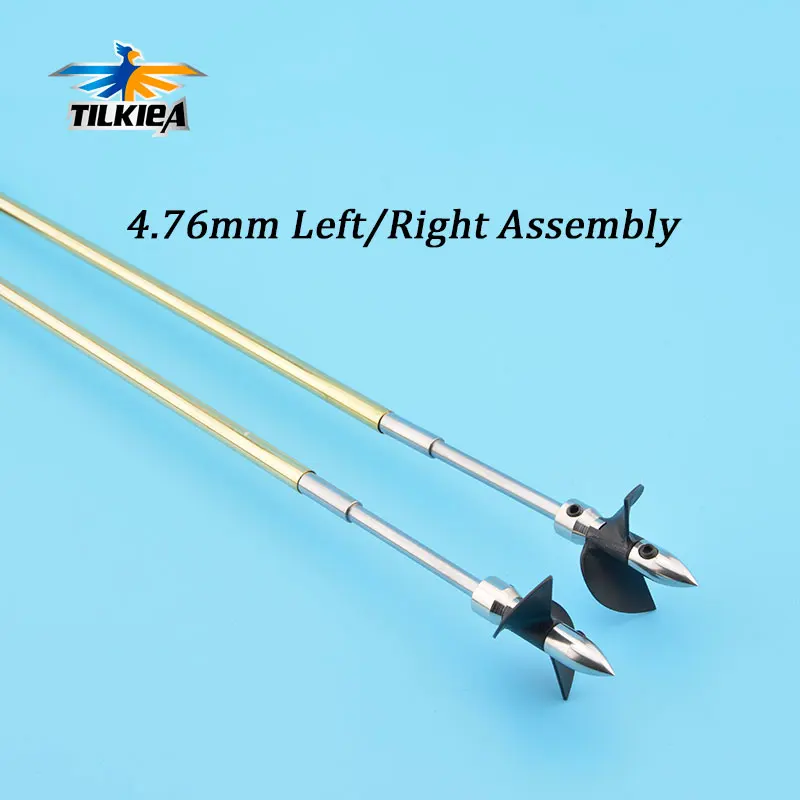 

High Quality A set 4.76mm 3/16'' Flex Cable Prop Shaft Brass Tube Plastic Pipe For RC Boat