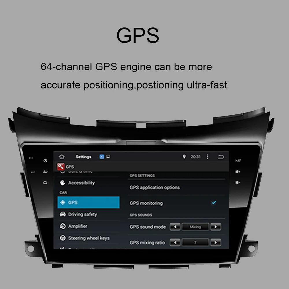 Flash Deal 4G RAM 8 Core Android 9.0 CarGPS Navigation for NISSAN Murano 2015-2019 Support 3/4G WIFI BT SWC Audio head Unit Car multimedia 4