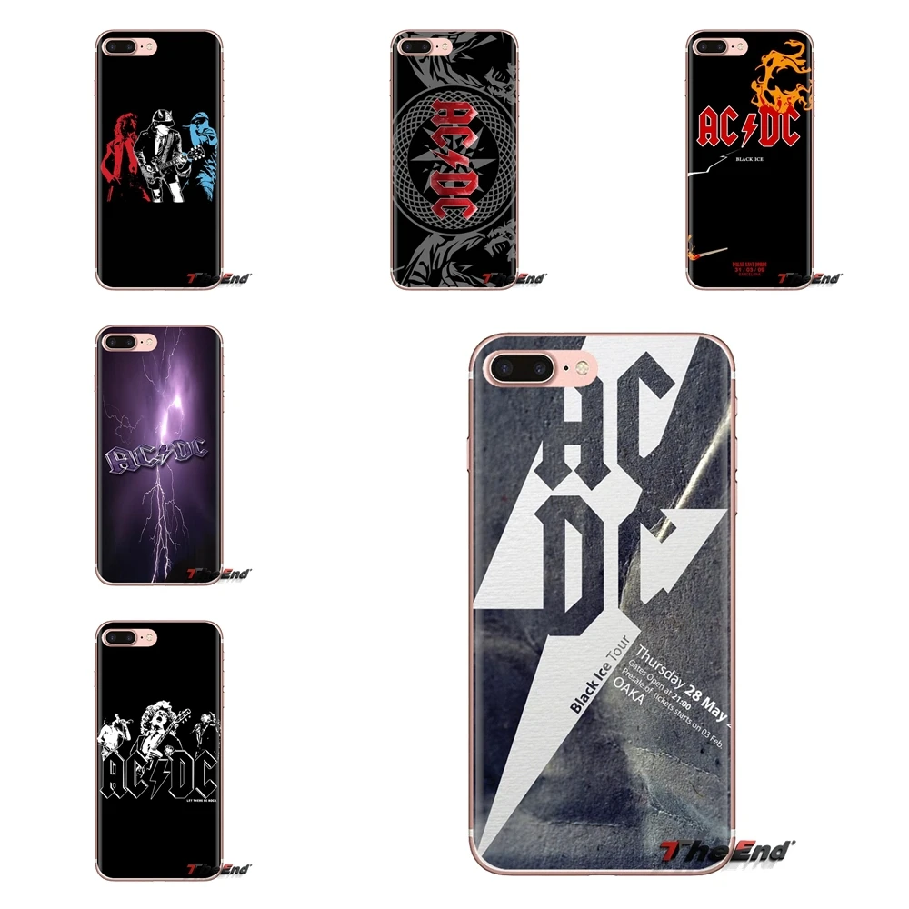 Чехол для телефона ac dc плакат ACDC тяжелый металл Huawei G7 G8 P7 P8 P9 P10 P20 P30 Lite Mini Pro P Smart Plus