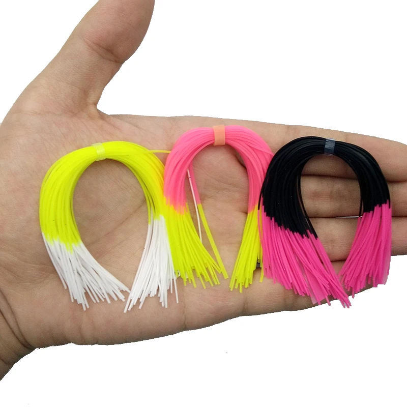 5 шт. силиконовые рыболовные приманки 50 нитей|rubber jig skirts|silicone skirtsrubber |