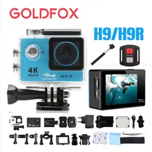

GOLDFOX 4K Sport Action Camera 12MP 1080P Full HD Wifi Video Camera 30M Go Waterproof Pro Bike Helmet Mini Action Cam
