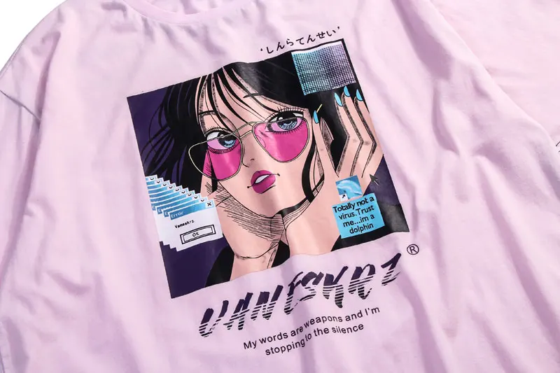 Japanese Girl Print Tshirts 5
