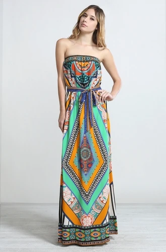 tube maxi dress
