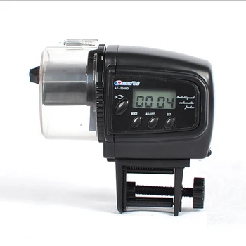 

AF2009 Digital LCD Automatic Aquarium Food Feeder Fish Tank Battery Automatic Timing Fish Food Supplier For Fish Shrimp