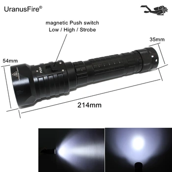 

LED Diving Flashlight 4800 Lumens 4x L2 LED Underwater 100M Waterproof Flashlight Torch Use 18650/26650 Battery