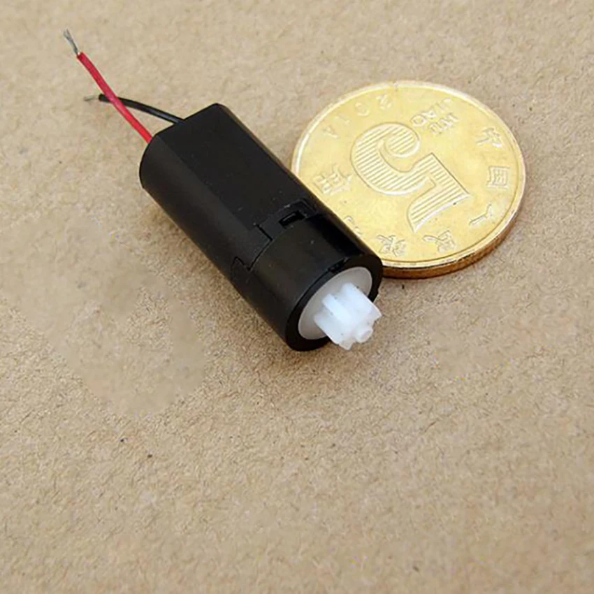 

Planetary Gear Motor DC 5V 146rpm High Torque 714 NdFeB Magnetic Hollow Cup Motor for DIY Car Robot Models Output 6 Teeth Gear