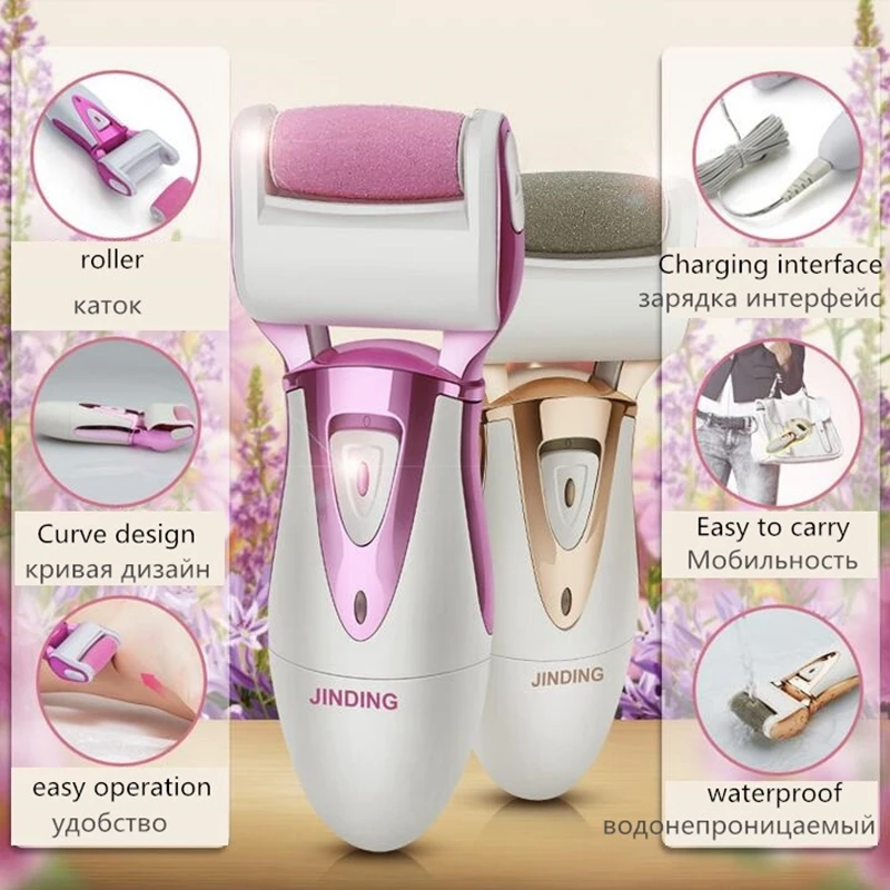 Foot Care Tool Skin Care Feet Dead Dry Skin Removal Electric Foot File Callus Remover for Cracked Heels Cuticles