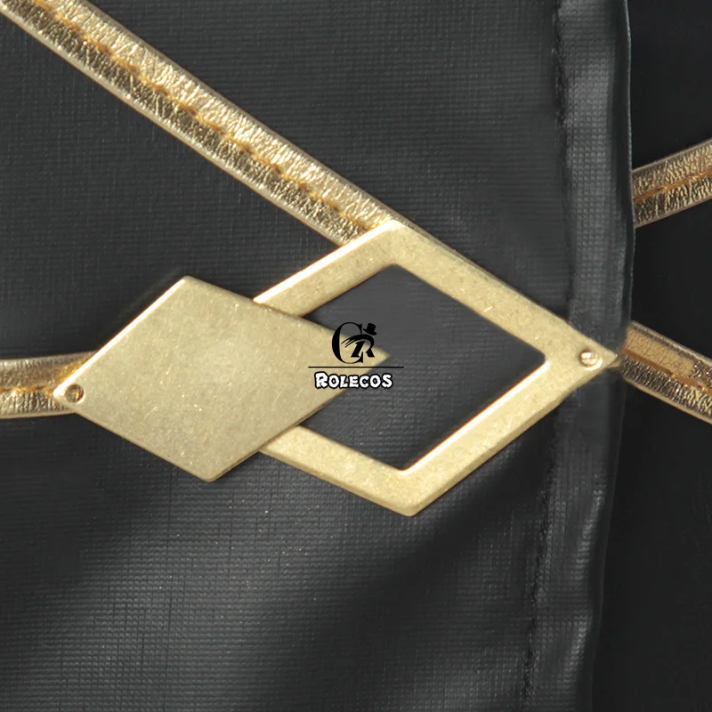 ROLECOS Game LOL K/DA Evelynn Cosplay Costume LOL KDA Evelynn Cosplay Costume Women Sexy Leather Costume Top Skirt Cape Full Set