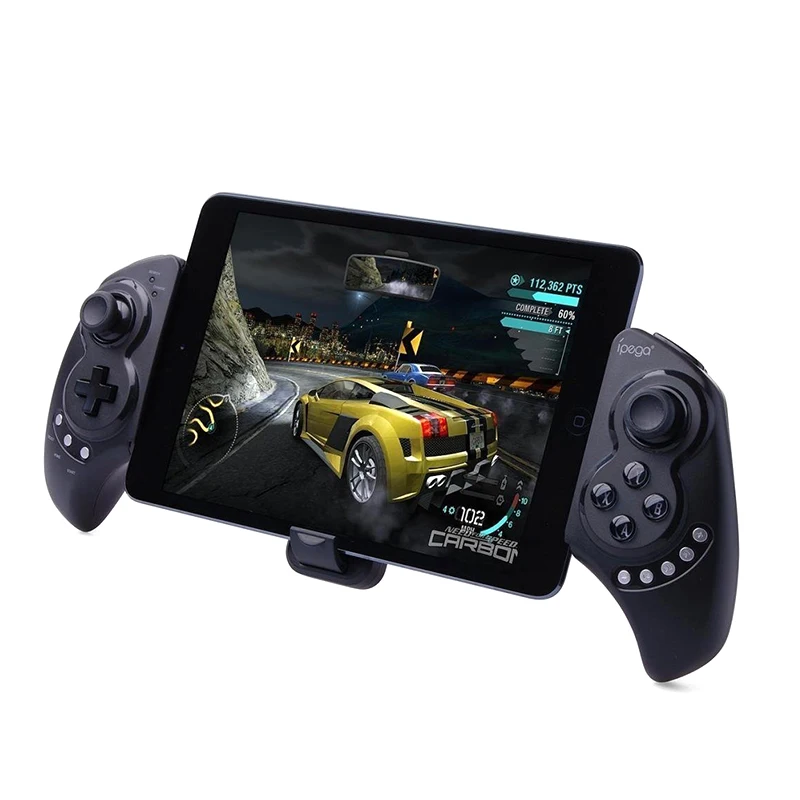 PG-9023 Wireless BT Gamepad Game Controller For Smartphone iOS Android iPad Stretch Holder Stand PG9023 Game Joystick (8)