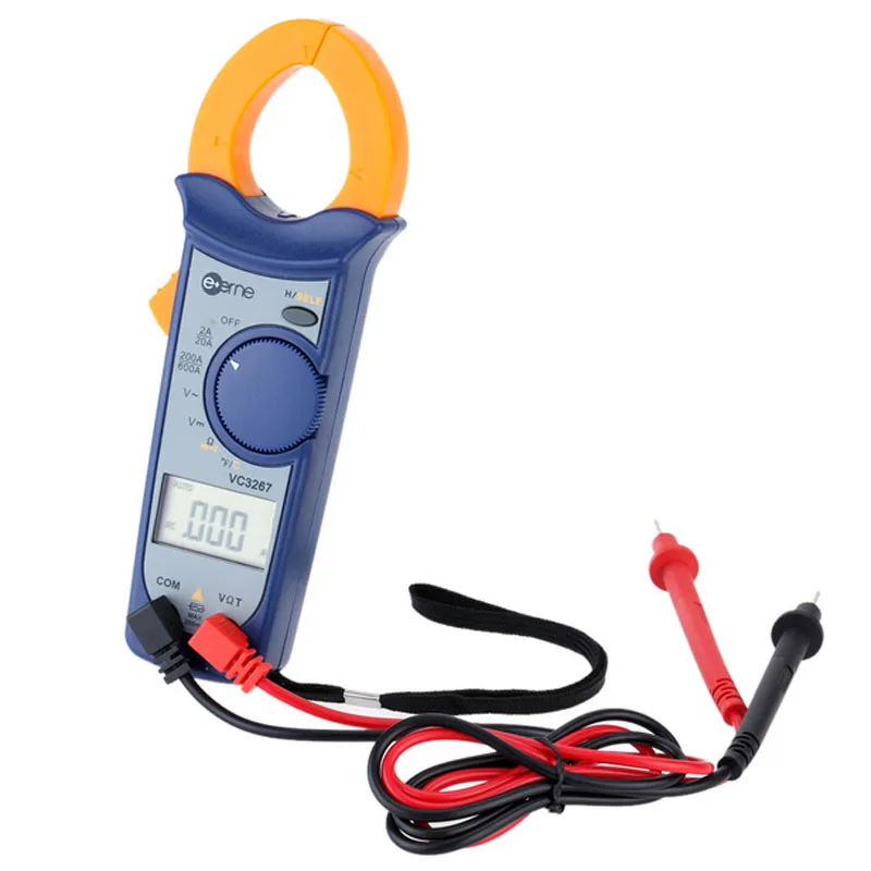 

E+ERNE VC3267A Digital Clamp Meter Multimeter AC/DC Current Voltage Resistance CapacitanceTemperature Measurement Auto Range