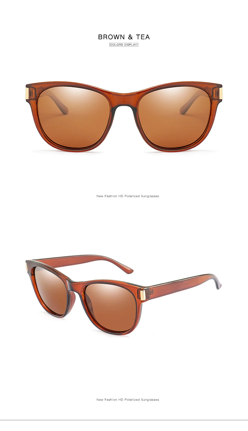 Cat Eye Polarized Sunglasses Women Luxury Brand Design Sun Glasses Men Black Frame Driving Goggles Gafas De Sol UV400 Cat Eye Polarized Sunglasses Women Luxury Brand Design Sun Glasses Men Black Frame Driving Goggles Gafas De Sol UV400