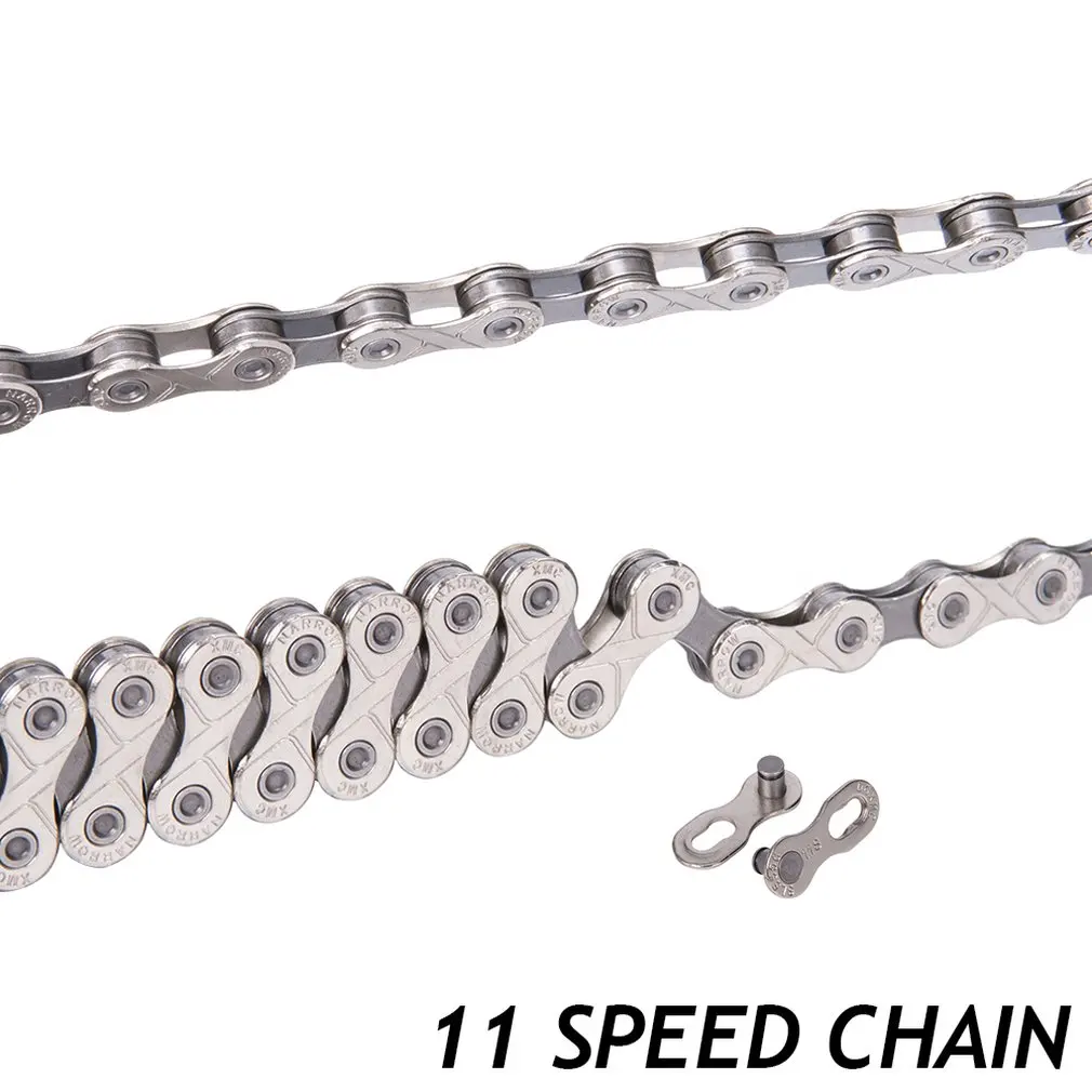 Sale ZTTO MTB Mountain Bike Road Bicycle galvanized 9 10 11 Speed chain for K7 Parts with Magic Button master Bicycle Parts 6