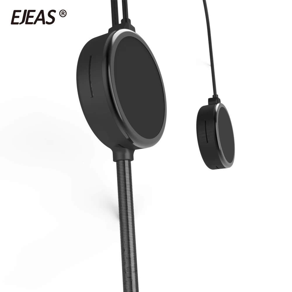 Ejeas E300 Bluetooth 4,2 мотоциклист нашлемная телефонная гарнитура дополнительный разъем для наушников 40 мм Динамик 2 Мобильный для подключения к устройствам