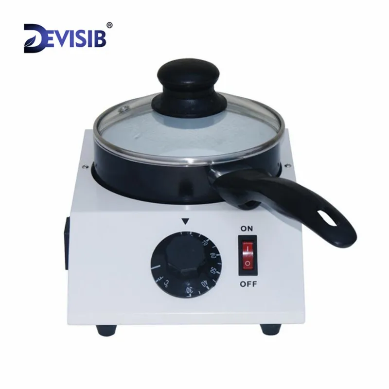 

DEVISIB 1KG Chocolate Melting Machine Candy Melt Pot Paraffin Wax Machine Temperature Control Wax Heater