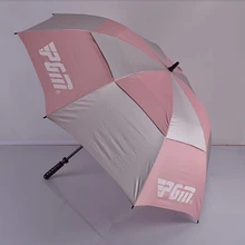 135 см зонт для гольфа высокопрочный Стекловолоконный полюс зонт от солнца ветрозащитный зонтик