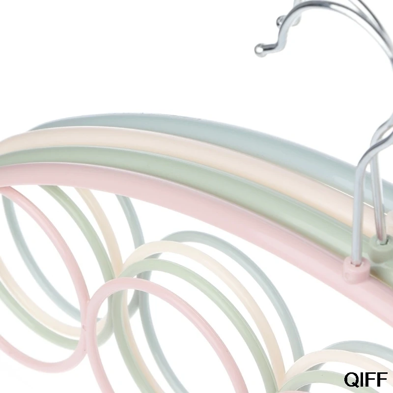 

Wholesale 1Pc 5 Slots Ring Rope Holder Ties Hanger Belt Rack Scarves Hanger Organizer May06