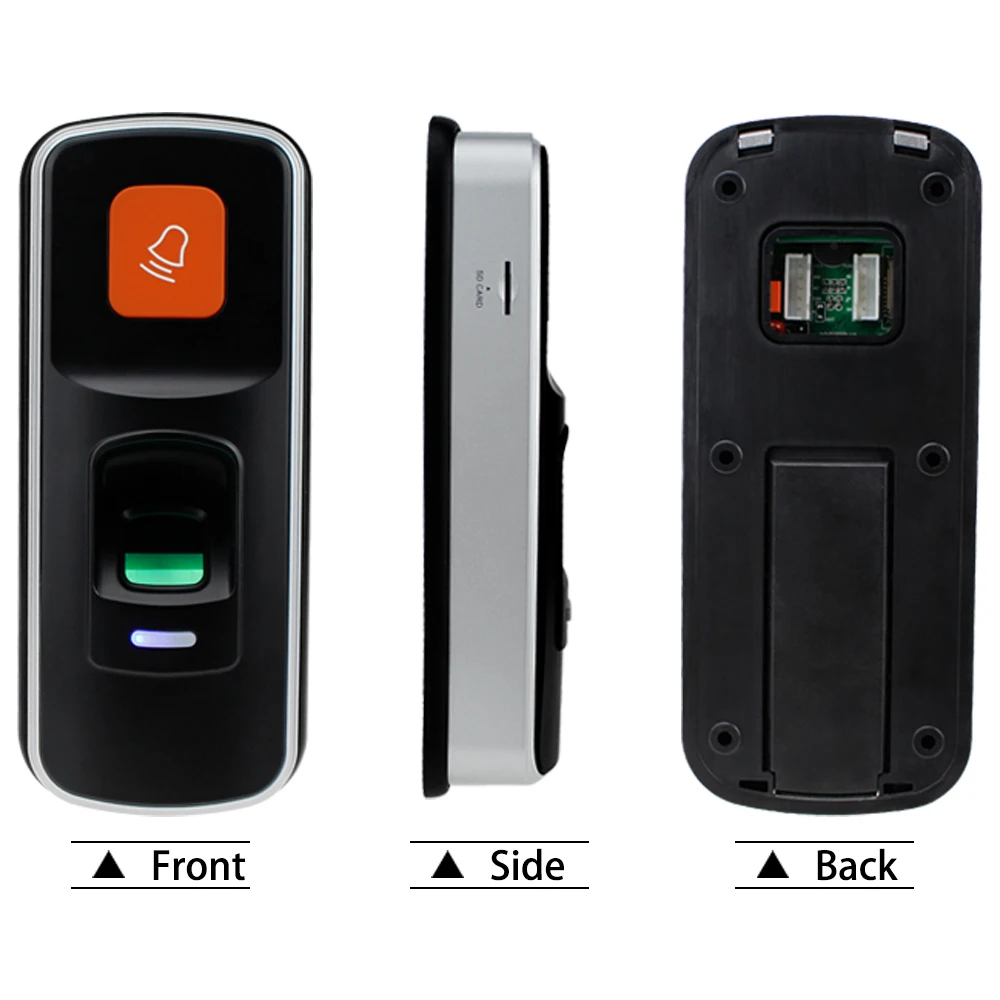 RFID автономный считыватель отпечатков пальцев, считыватель отпечатков пальцев, биометрический контроллер доступа, Открыватель двери, поддержка SD карты