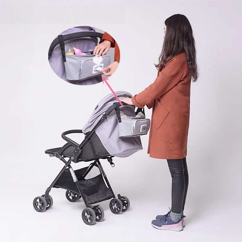 مصنع المخرج الطفل حقيبة عربة أطفال لطيف زجاجة حليب الأطفال الكرتون عربة السفر حقيبة تخزين قابلة للحمل الاطفال اللعب سلة التخزين