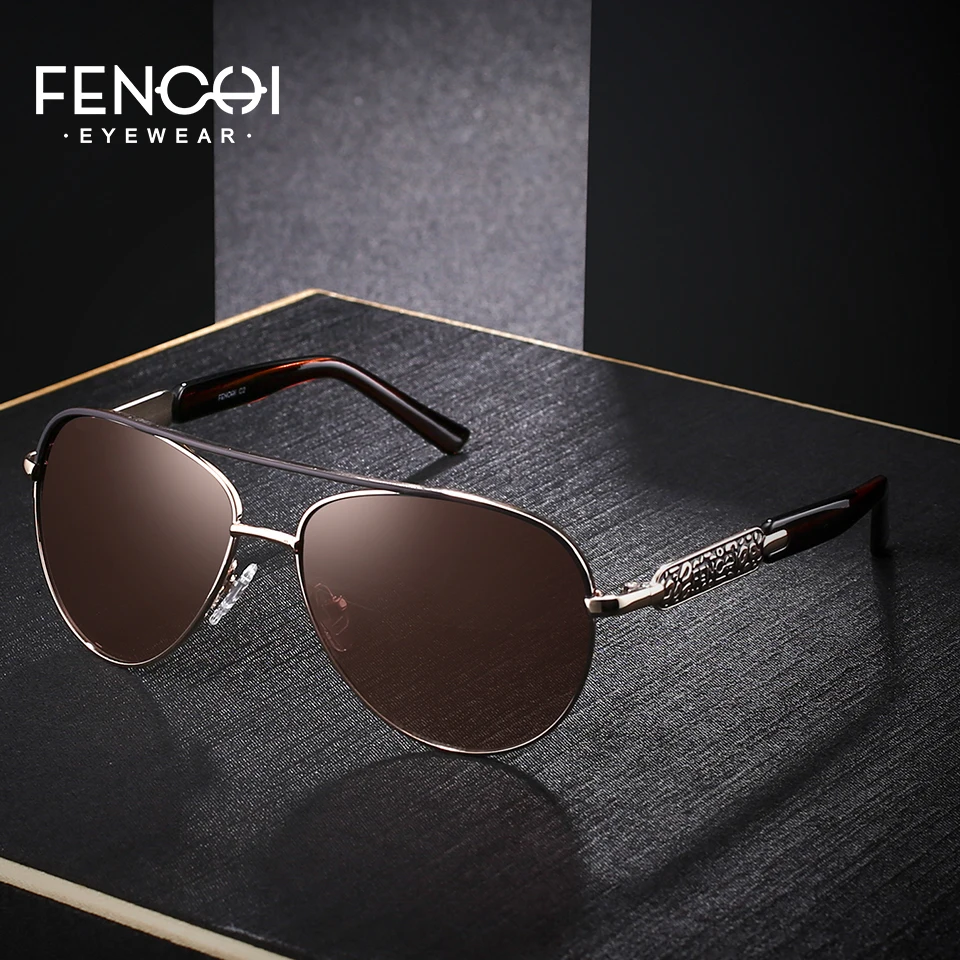 Женские солнцезащитные очки FENCHI розовые синие брендовые дизайнерские женские в