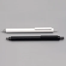 KACO, зеленая ракета, простая, белая, черная ручка, гелевые ручки для тела, 0,5 мм, зажим, быстро сохнет, ручка, гелевые чернила, канцелярские принадлежности