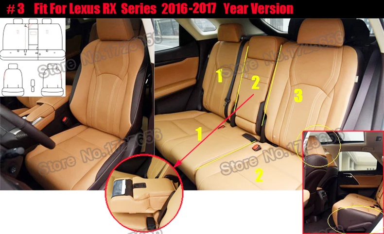 AutoDecorun сиденье из натуральной кожи чехлы для Lexus RX350 RX330 RX450h RX270 RX200t RX400h RX350L RX300 сиденья аксессуары