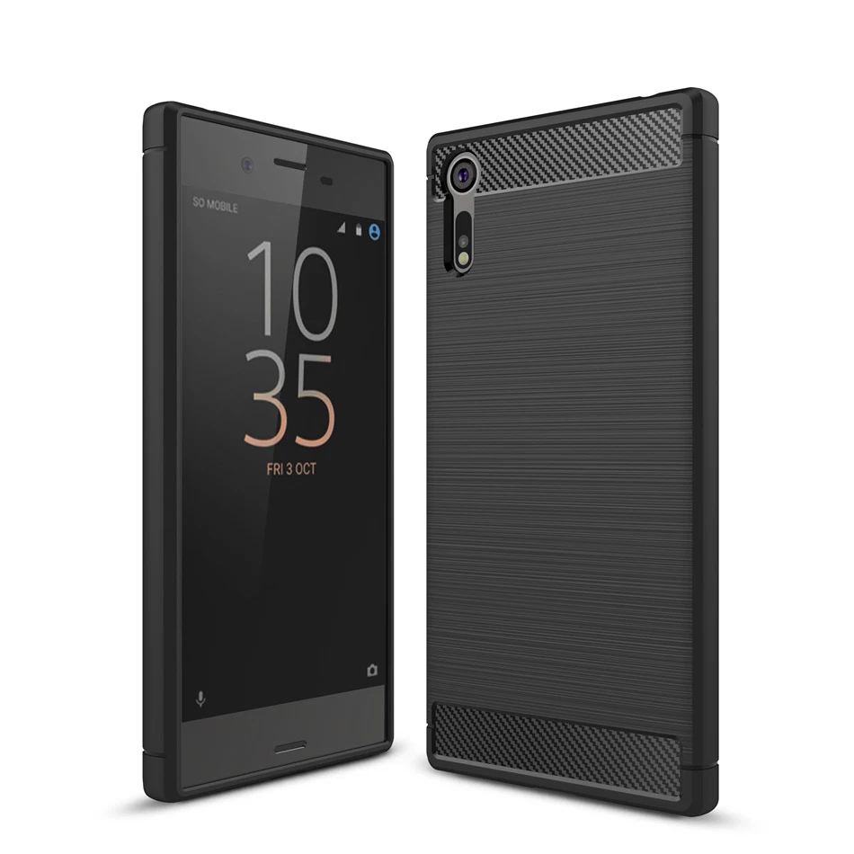 Сверхкомпактный прочный защитный чехол для Sony Xperia XZ XZs XZ1 XZ2 XA1 XA2 L2 тонкий мягкий