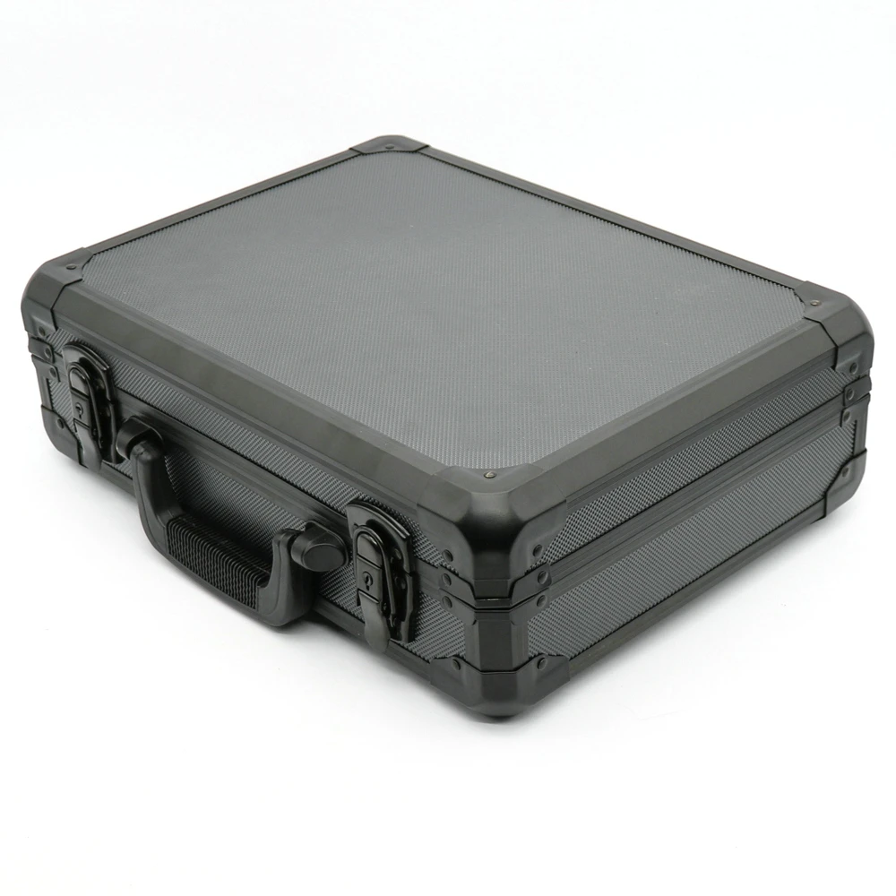 Portable Aluminum Tool Box Impact Resistant Safety Case with Pre-cut Foam Lining