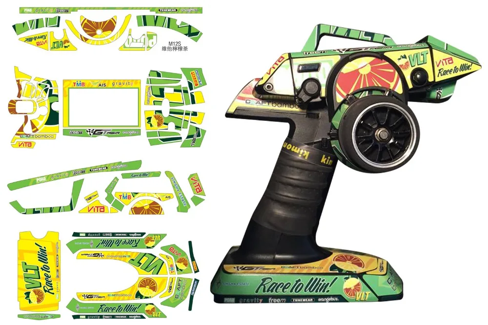 

Sanwa M12S/MT44/MT4 Radio Control Green Decal