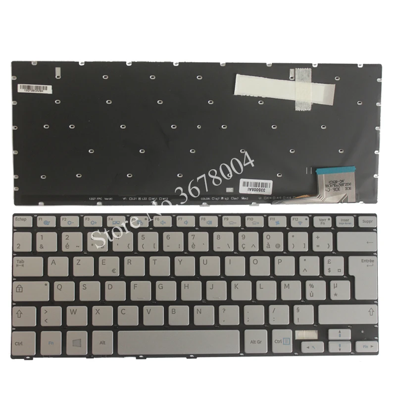 New for Samsung 740U3E NP740U3E France Keyboard with Palmrest see picture