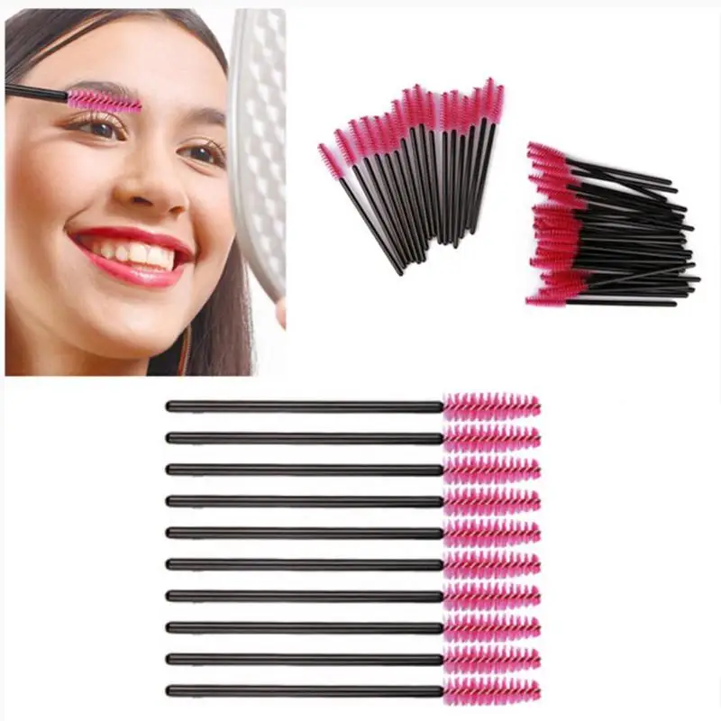 5/10pcs Eyelash Extension Disposable Eyebrow brush Mascara Wand Applicator Spoolers Eye Lashes Cosmetic Brushes Set Makeup Tools