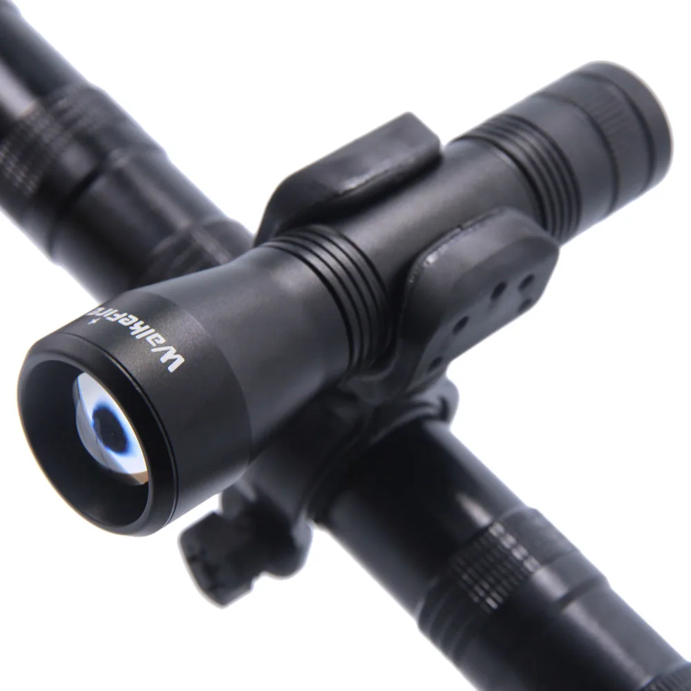 L2 Bright LED 5 Light modes Zoomable Waterproof Mini Front Bicycle with Mount | Спорт и развлечения