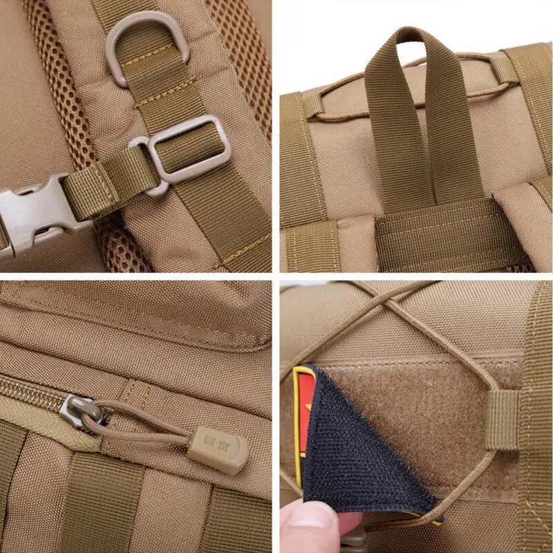 Jeebel 40L военный тактический рюкзак армейский Molle Водонепроницаемая спортивная