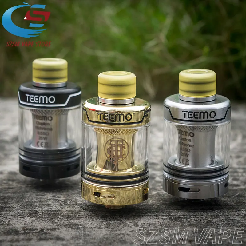 

Original JSLD 80w Electronic cigarette tank thc Thunderhead Creations Teemo Tank 22mm diameter 2.5ml tank capacity vaporizer tank