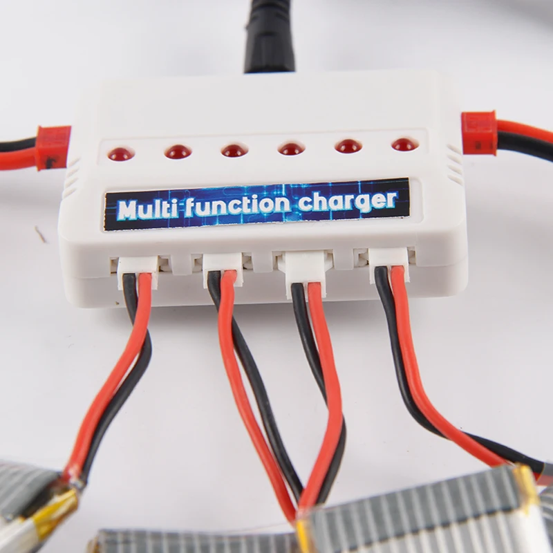 2 JST и 4 порта 0 6 в 1 зарядное устройство для Hubsan SYMA X5C X5SC X5SW H107 U818A V686G V959 3 7 V батарея |