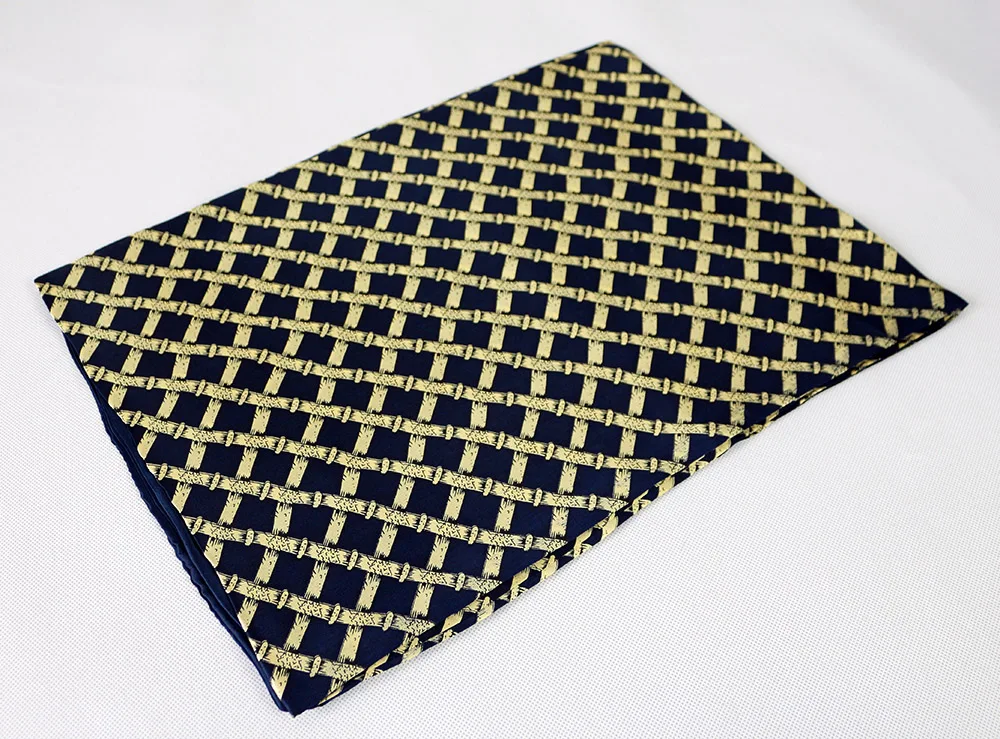 CISULI Шелковый Атласный длинный шарф для мужчин 26X160 см Desigual классический Печатный узор темно-синий деловой мужской шарф