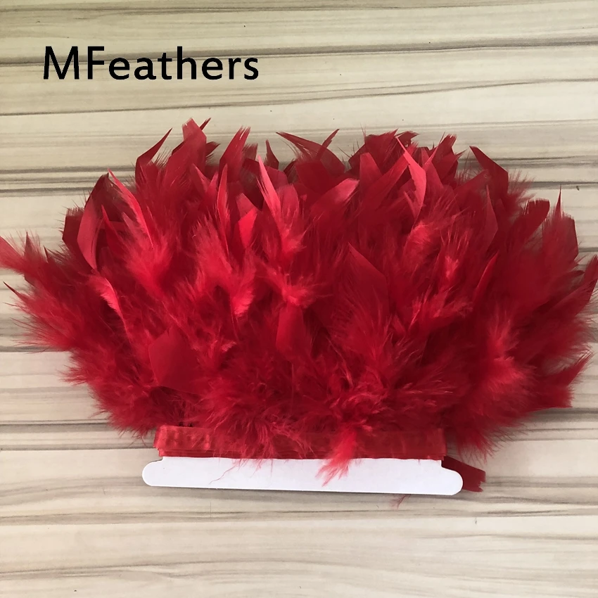 

Оптовая продажа 10 метров окрашенные красные турецкие перья бахрома планки 10-15 см 4-6 дюймов chandelle marabou отделка из перьев юбка платье планки