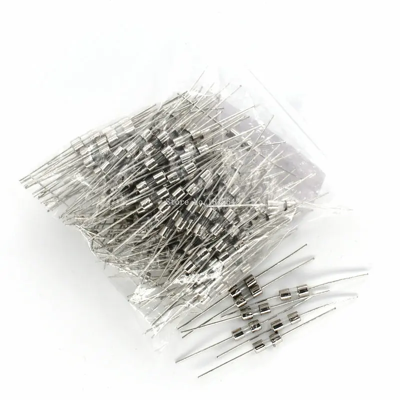 

10PCS 3*10mm Glass Fuse Fast Blow Break With Pin 3.6x10mm Glass Tube 2 Pins 0.5A 1A 2A 3A 3.15A 5A 8A 10A 250V F0.5A-F10A