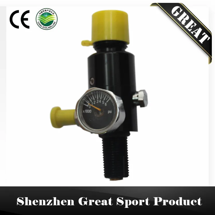Paintball 4500 Psi HPA Tank Regulator with Output Pressure 800 Psiin