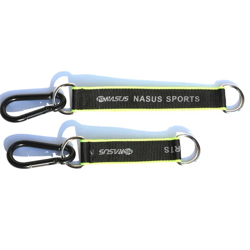 18/26cm Multifunction Ring Fitness Lanyard Hook Hanging Belt Sandbag Pullup Rope Fitness Strength Training Equipment Accessories