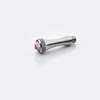 10 pieces/lot Hair Scissor Parts Removable Finger Rest Scissors Tang Rhinestone Tail Nail Clavo De Cola M:2.5*0.5mm 3