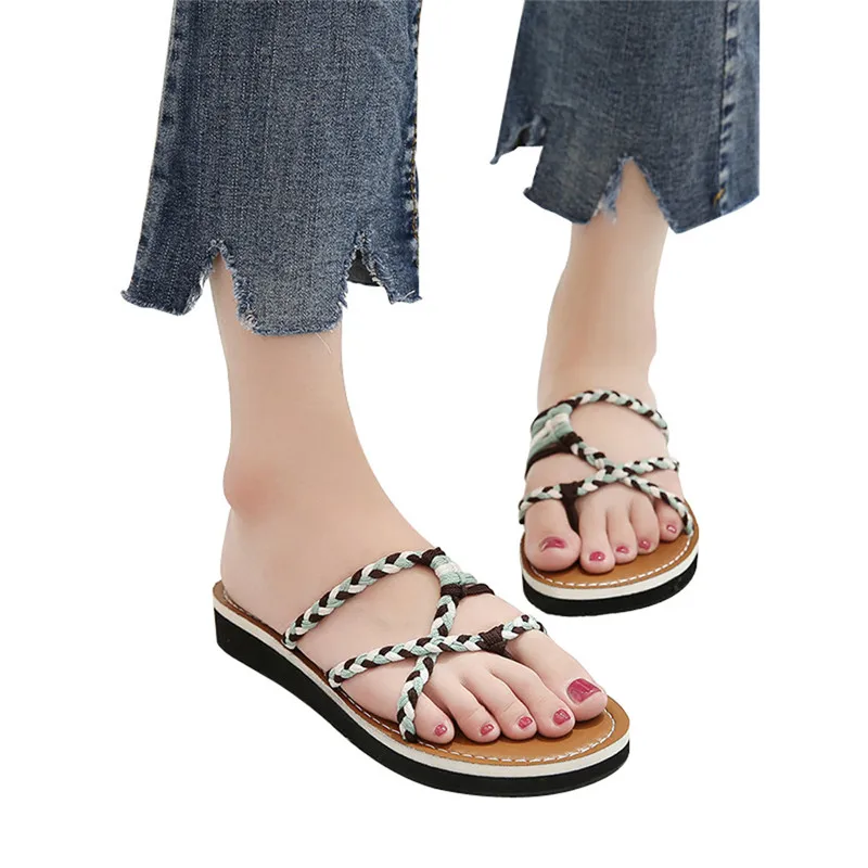 Women Sandals Plus Size 35 43 Summer women shoes woman Flip Flops ...