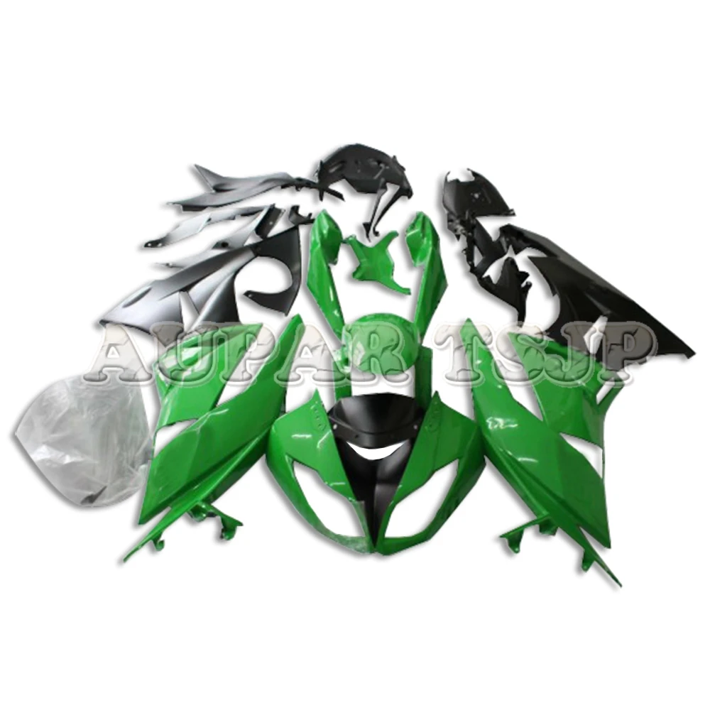 Цвета: зеленый, черный мотоцикл оболочка для Kawasaki 2009 2010 2011 2012 ZX6R ZX636 из АБС-пластика панели Пластик обтекатель 636 09 12 крышек